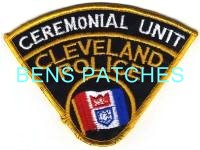 Cleveland Police Mounted Police Shoulder Patch from 1992 Ohio